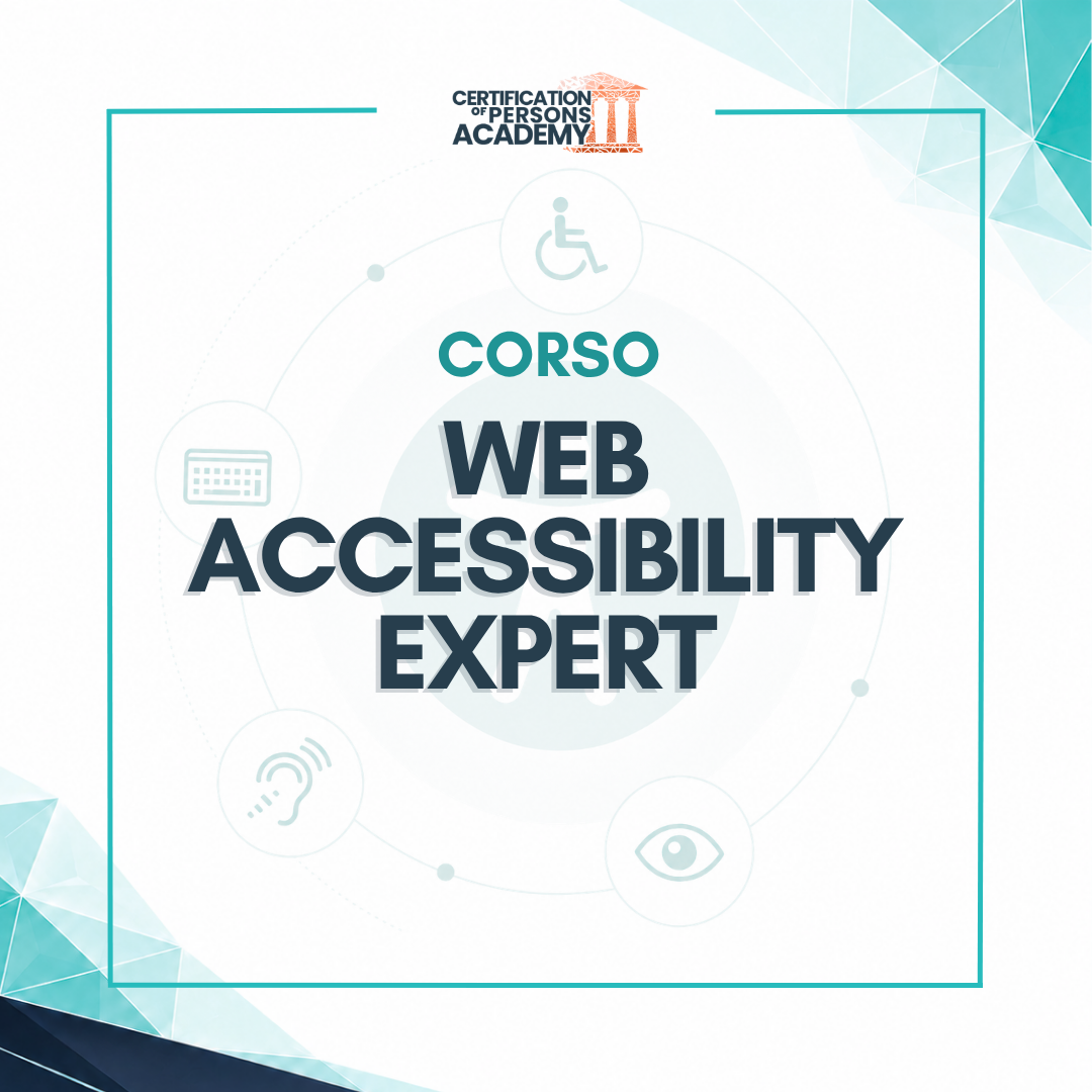 Corso di preparazione all'esame "Web Accessibility expert"